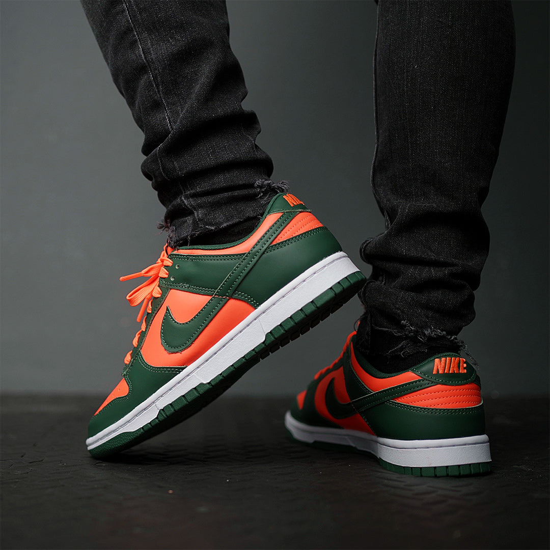 Nike Dunk Low Retro Miami Hurricanes (No Box)