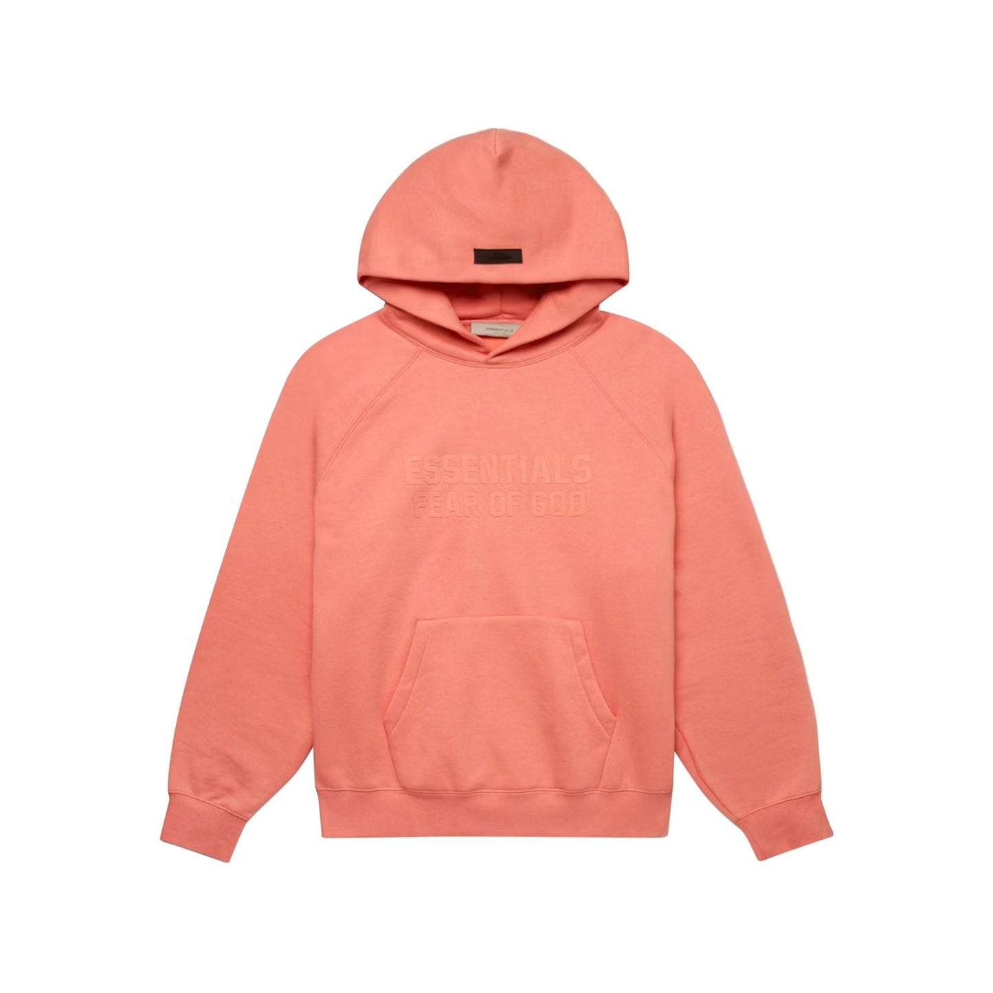 Fear Of God Essentials Hoodie Coral