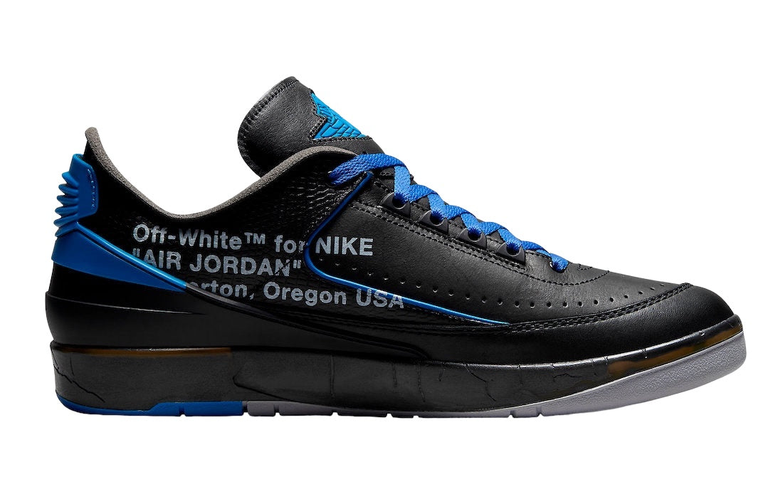 Jordan 2 Low x Off-White Black Varsity Royal