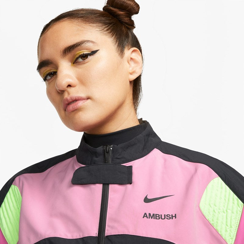 Nike x Ambush Moto Jacket Magic Flamingo/Black
