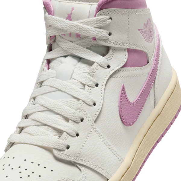 Women Air Jordan 1 Mid "Sail/Pink/Coconut Milk"