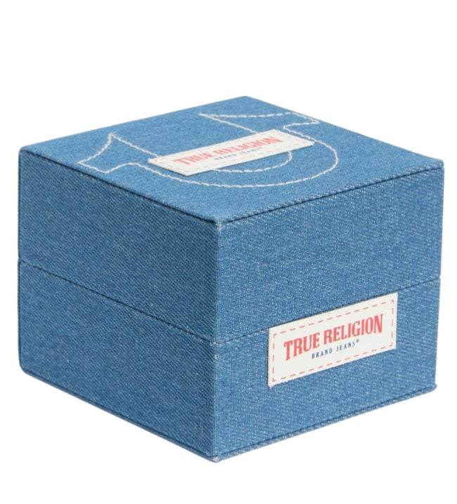 True Religion Buddha Dial Bracelet Watch – Silver/Black 43mm