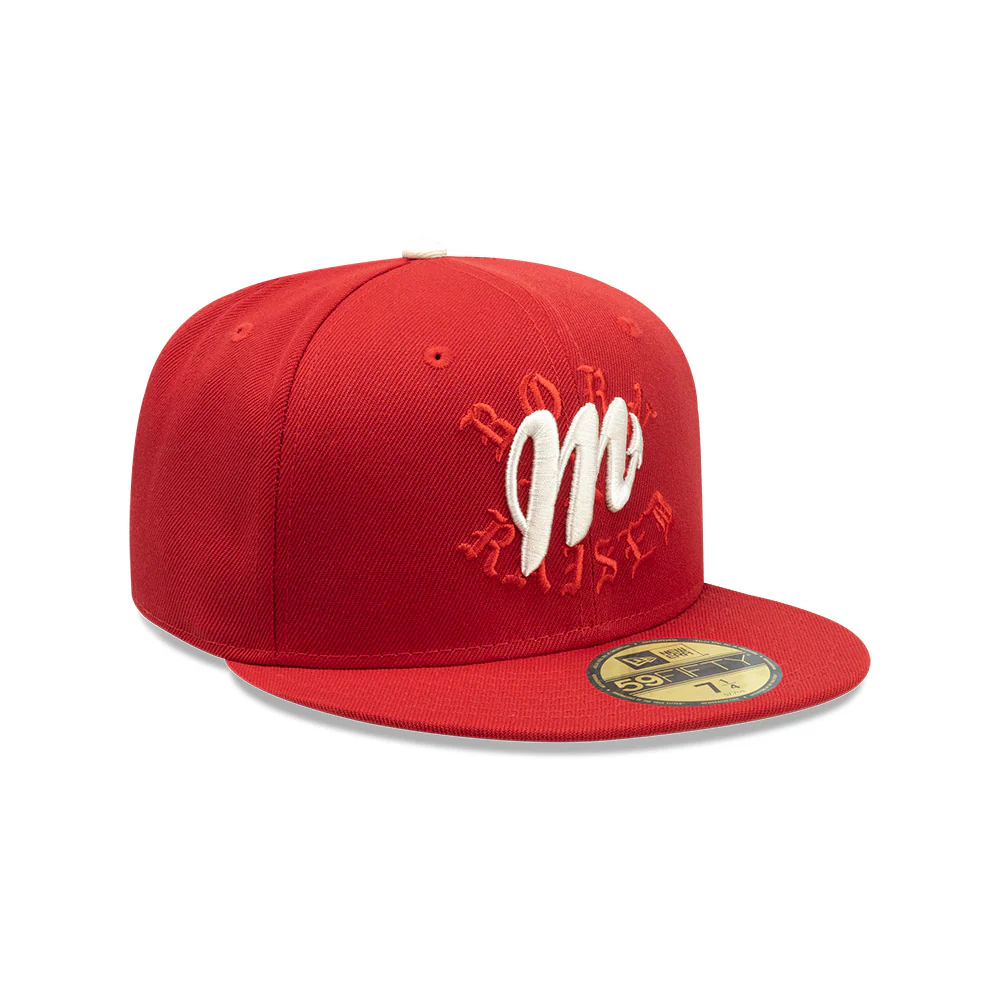 Diablos Rojos del México X Born X Raised X New Era LMB 59FIFTY