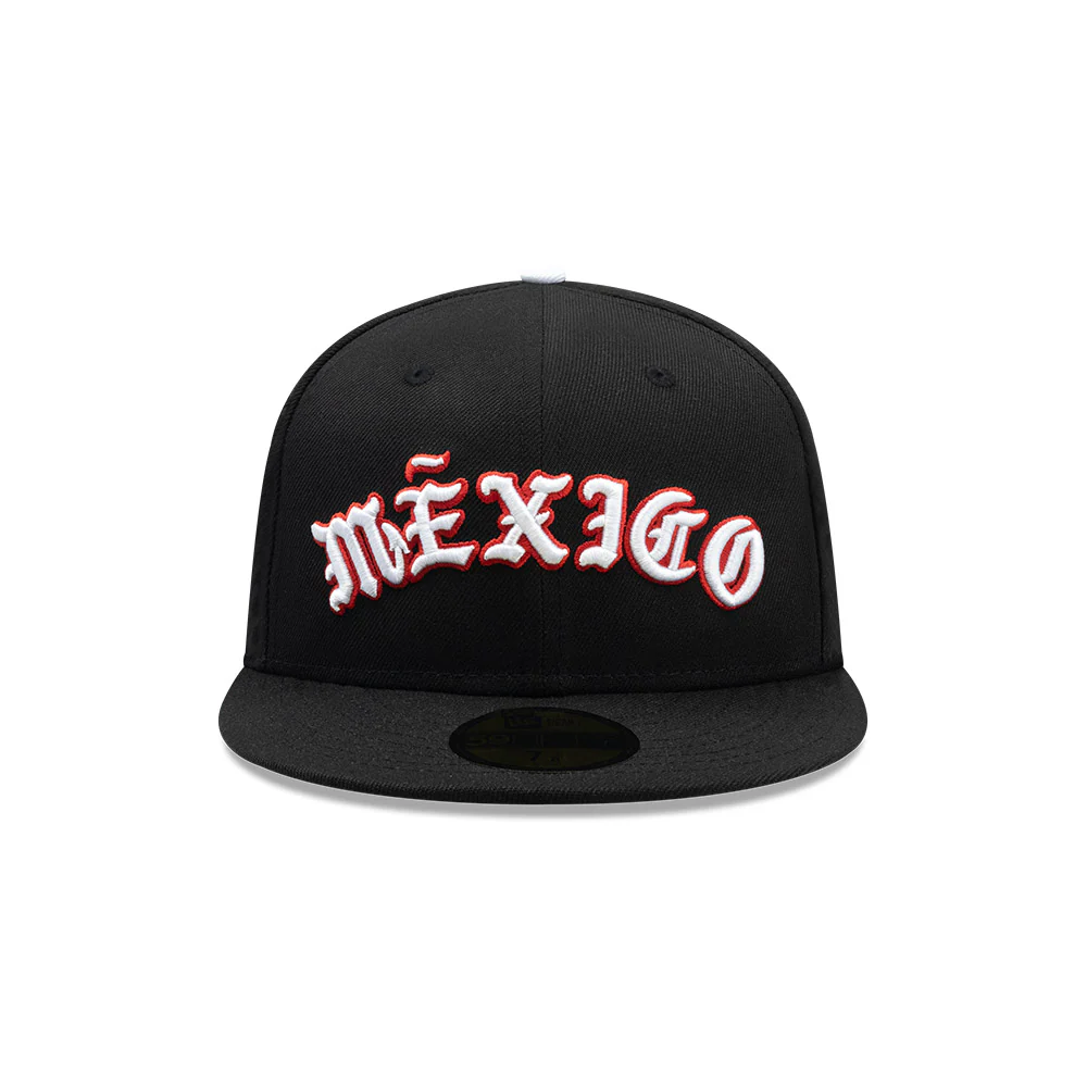 Diablos Rojos del México X Born X Raised X New Era Wordmark LMB 59FIFTY