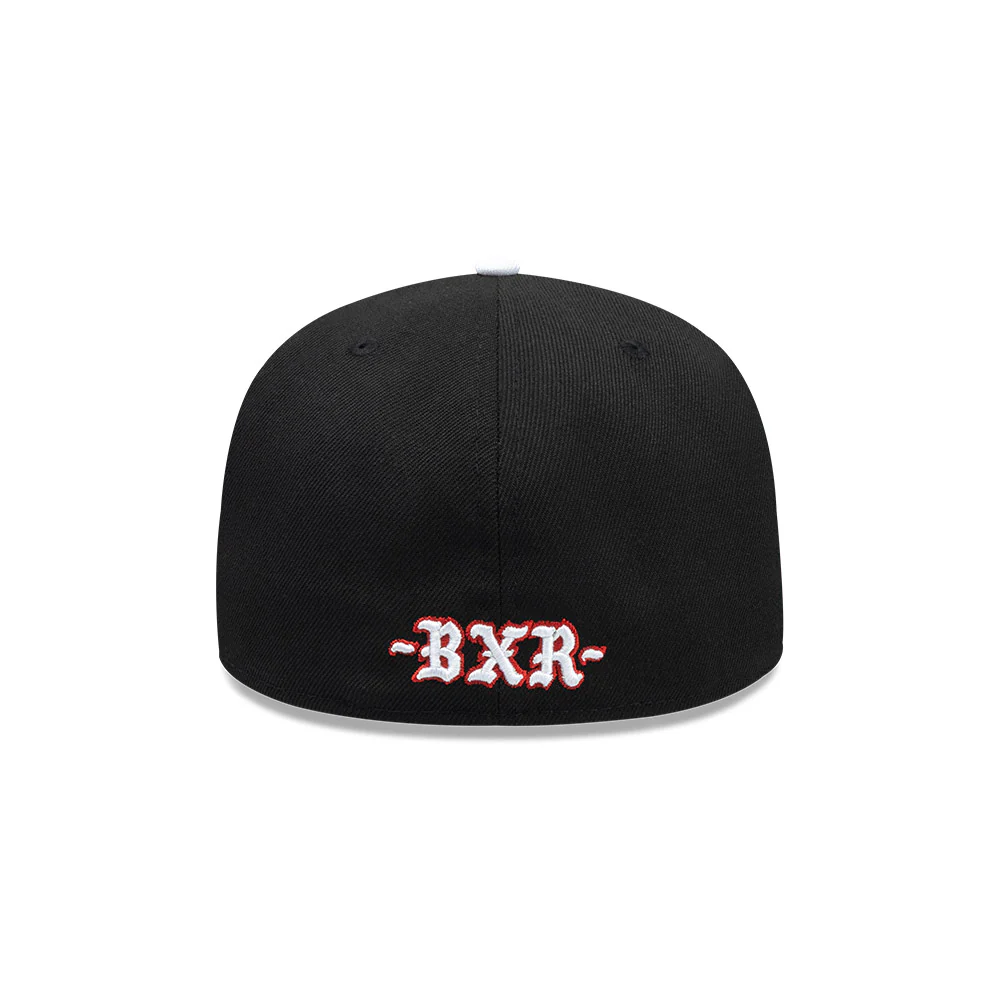 Diablos Rojos del México X Born X Raised X New Era Wordmark LMB 59FIFTY