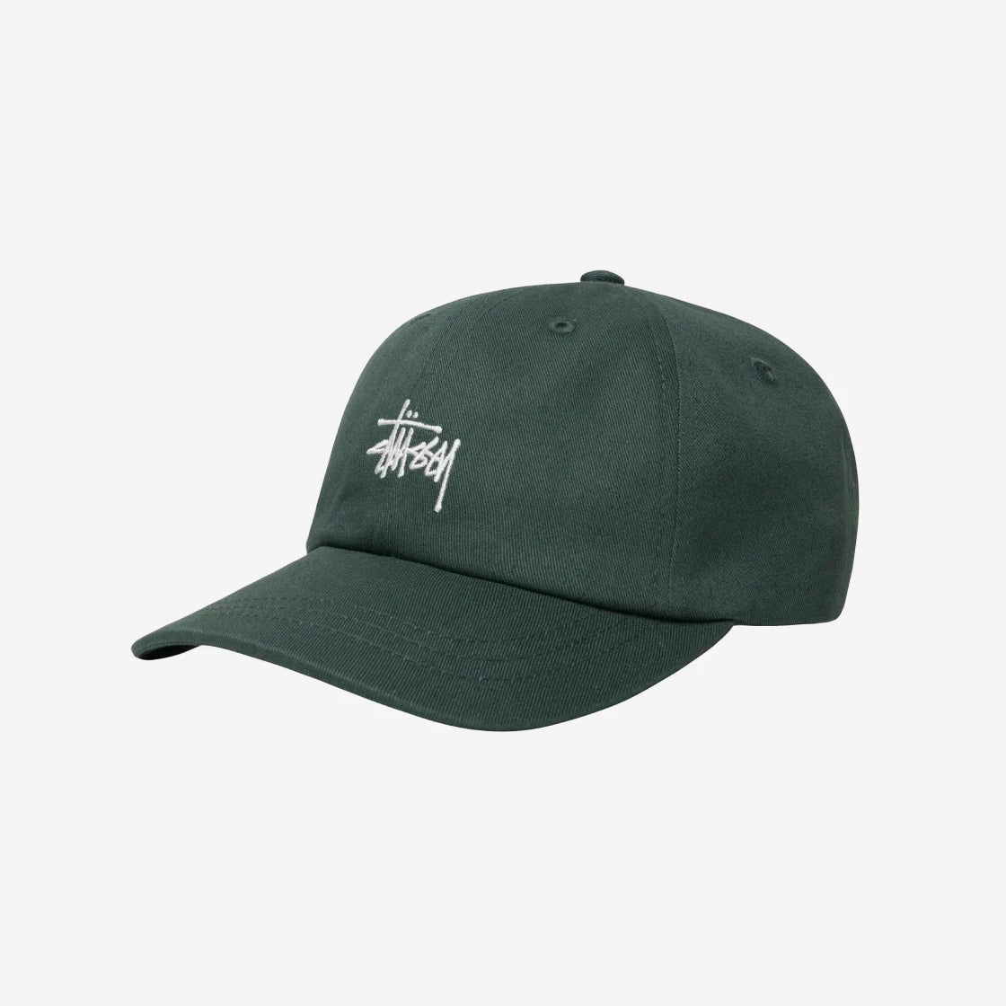 Stussy Basic Stock Low Pro Cap Forest