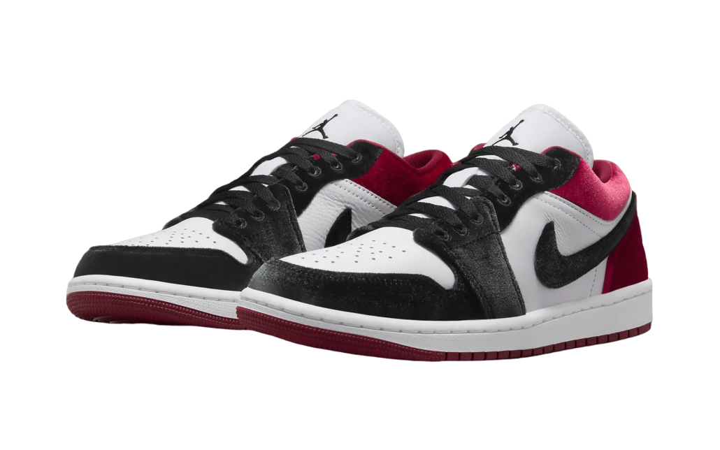 Women Air Jordan 1 Low SE "Velvet Black Toe"