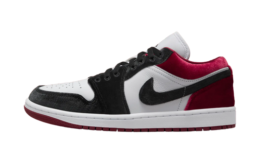 Women Air Jordan 1 Low SE "Velvet Black Toe"