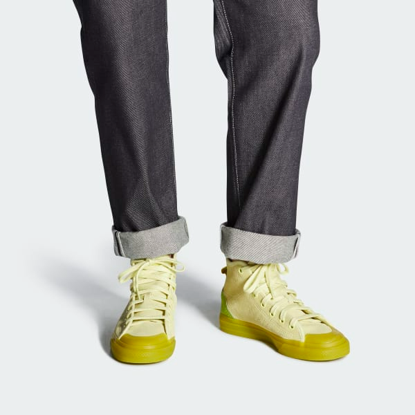 adidas Nizza HI RF W Yellow/Green