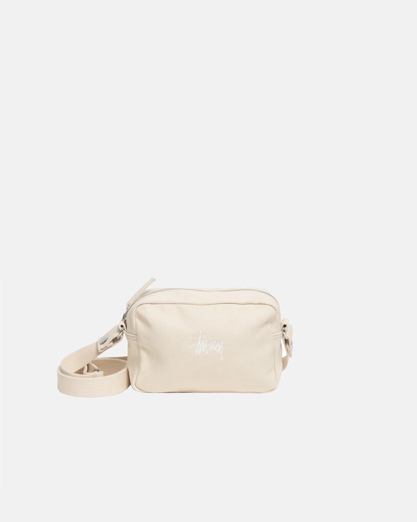 Stussy Canvas Side Puch (Cream)