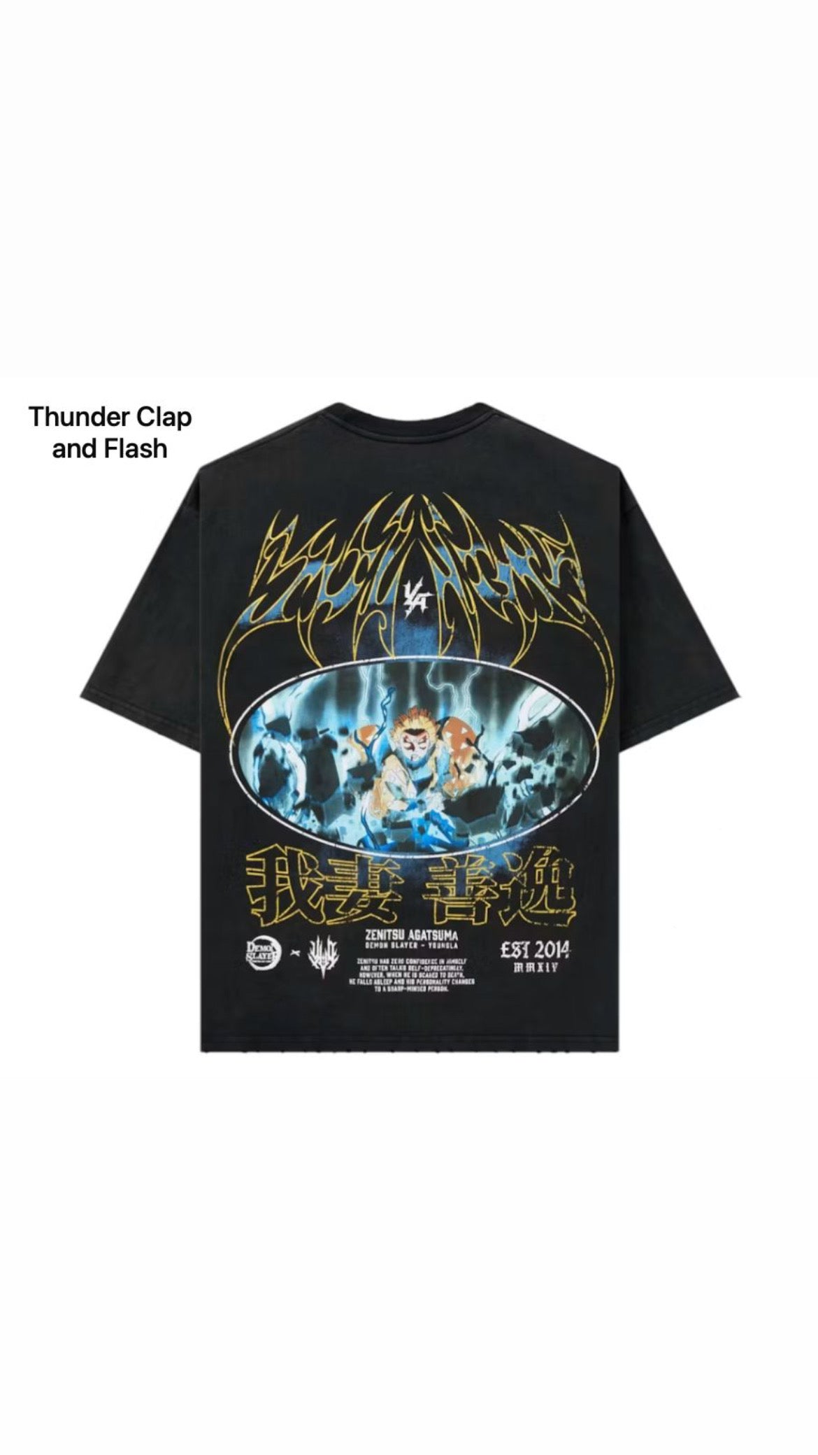 YoungLA x Demon Slayer Thunder clap and flash