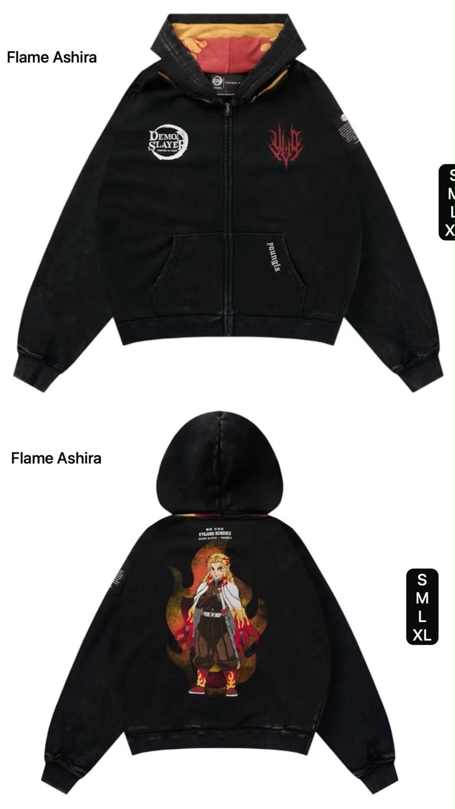 YoungLA x Demon Slayer "Flame Ashira"