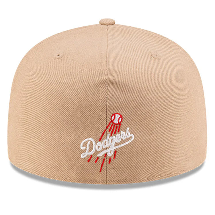 New Era OVO x MLB 2024 Los Angeles Dodgers Camel 59FIFTY Fitted Cap