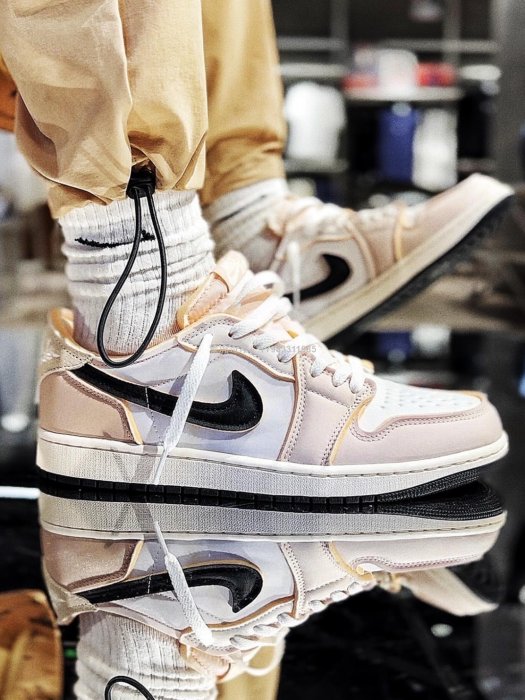 Air Jordan 1 Low White and Coconut Milk (No Box)