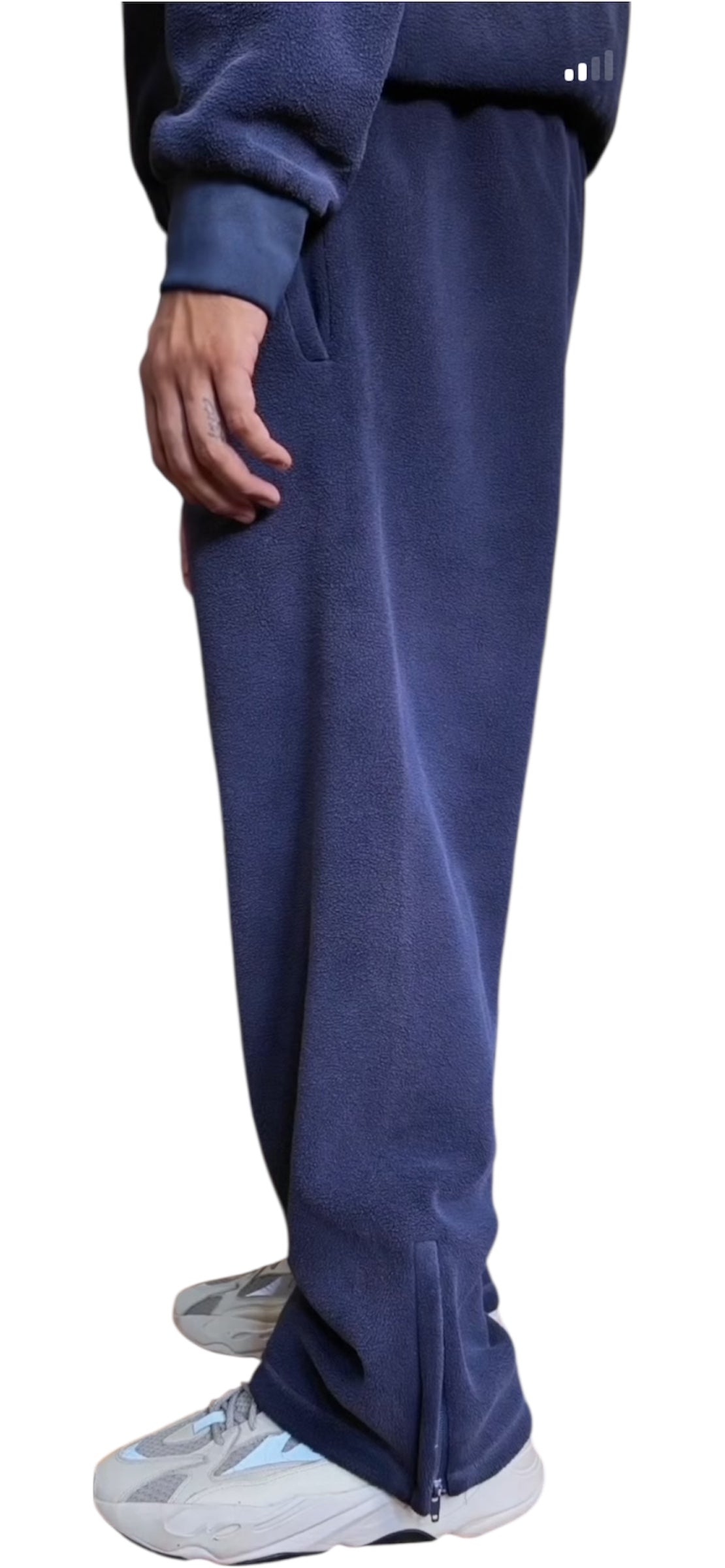 Yeezy x Gap Fleece Navy Sweatpants  UNRELEASED