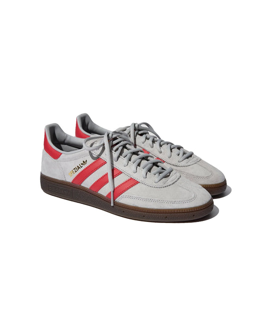 Adidas Handball Spezial Grey Two / Hi-Res Red / Gold Metallic