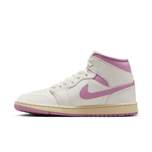 Women Air Jordan 1 Mid "Sail/Pink/Coconut Milk"