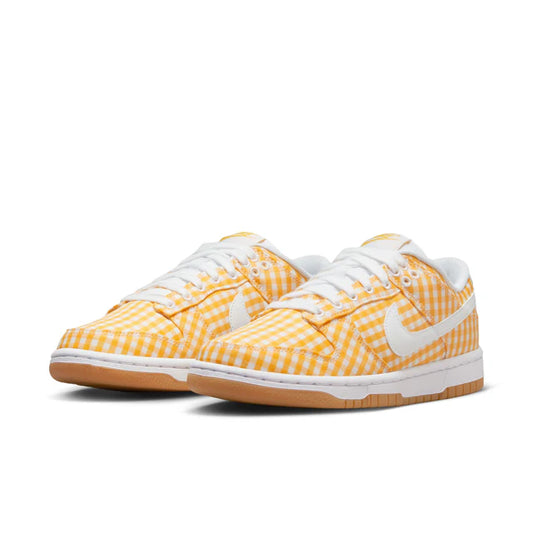 Nike Dunk Low Yellow Gingham