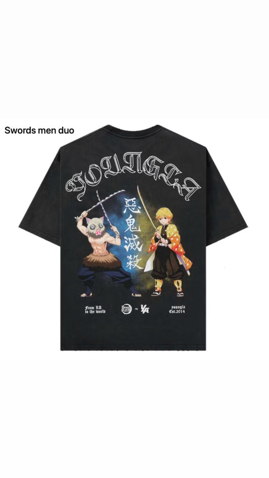 YoungLA x Demon Slayer Swordsman Duo
