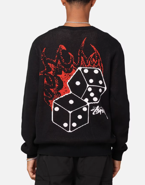 Stussy Fire Dice Sweater