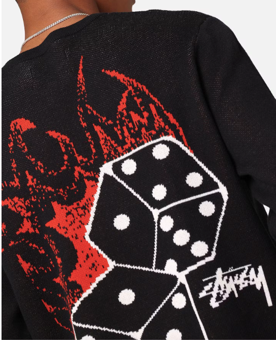 Stussy Fire Dice Sweater