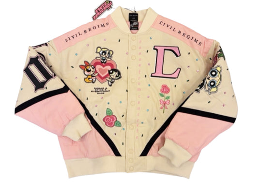 Civil Regime x The Powerpuff Girls – Varsity Jacket