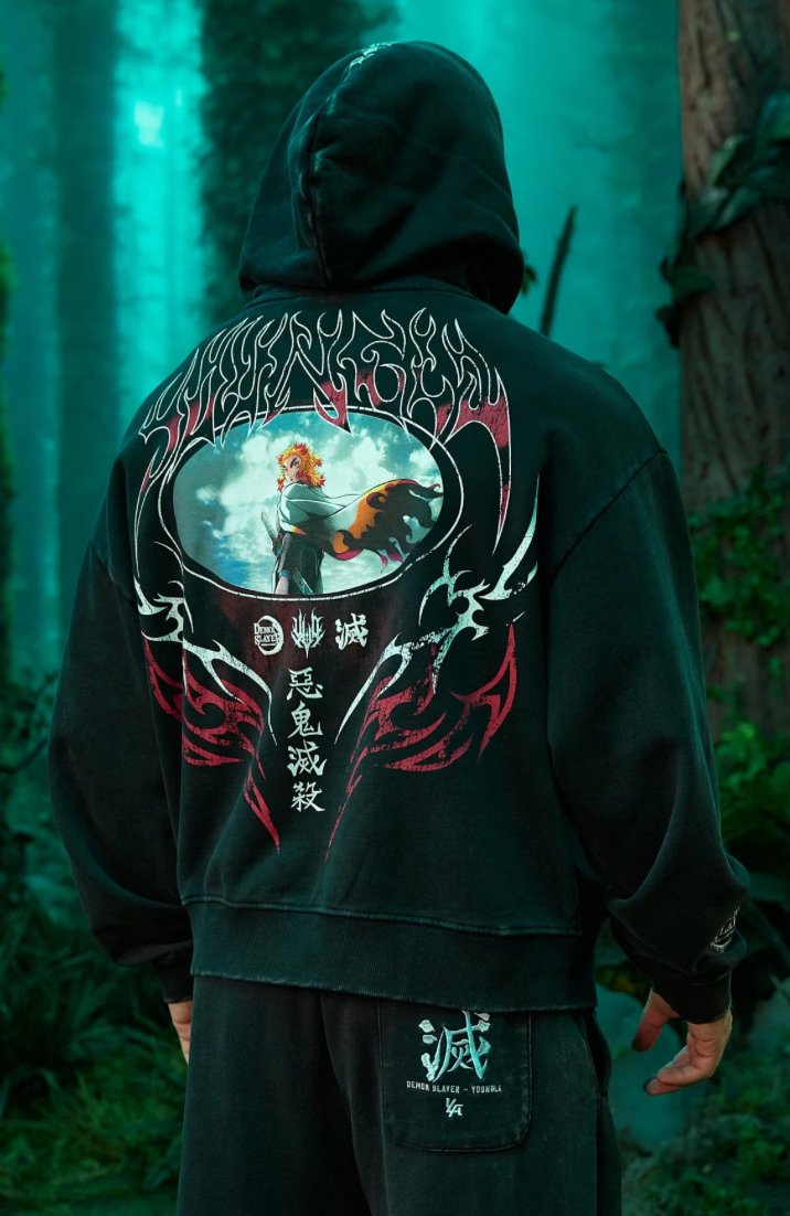 YoungLA x Demon Slayer "Set your hearth ablaze"