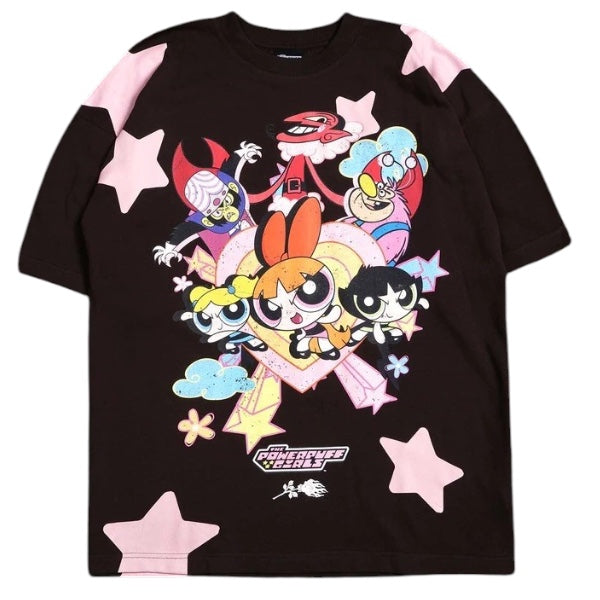 Civil Regime x The Powerpuff Girls – Powerpuff Girls Villains Tee Brown