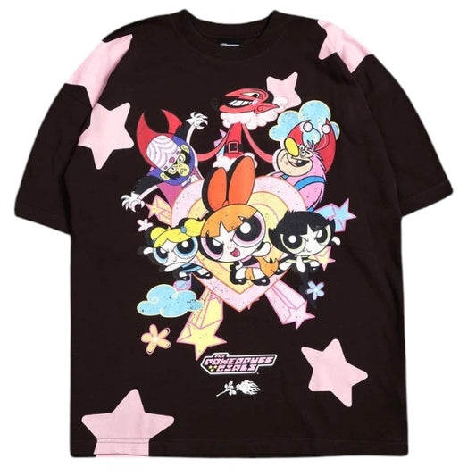 Civil Regime x The Powerpuff Girls – Powerpuff Girls Villains Tee Brown