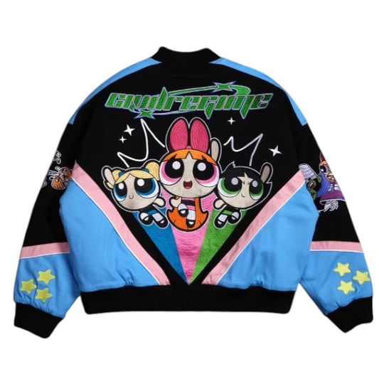Civil Regime x The Powerpuff Girls – Racing Jacket