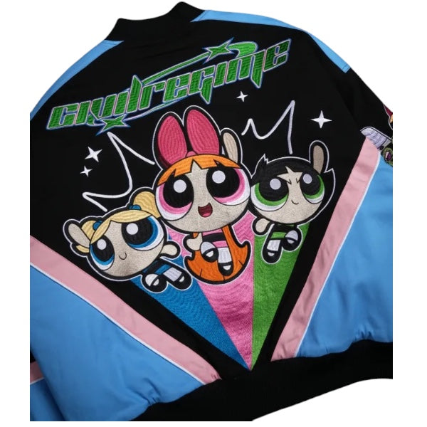 Civil Regime x The Powerpuff Girls – Racing Jacket