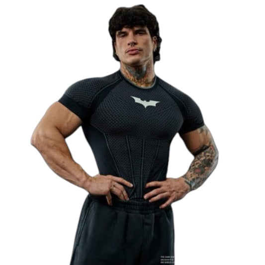 YoungLA x Batman – Compression Tee Short Sleeve Black
