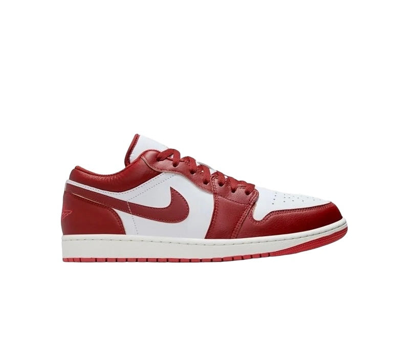 Air Jordan 1 Low Se White/Dune Red-Lobster-Sail