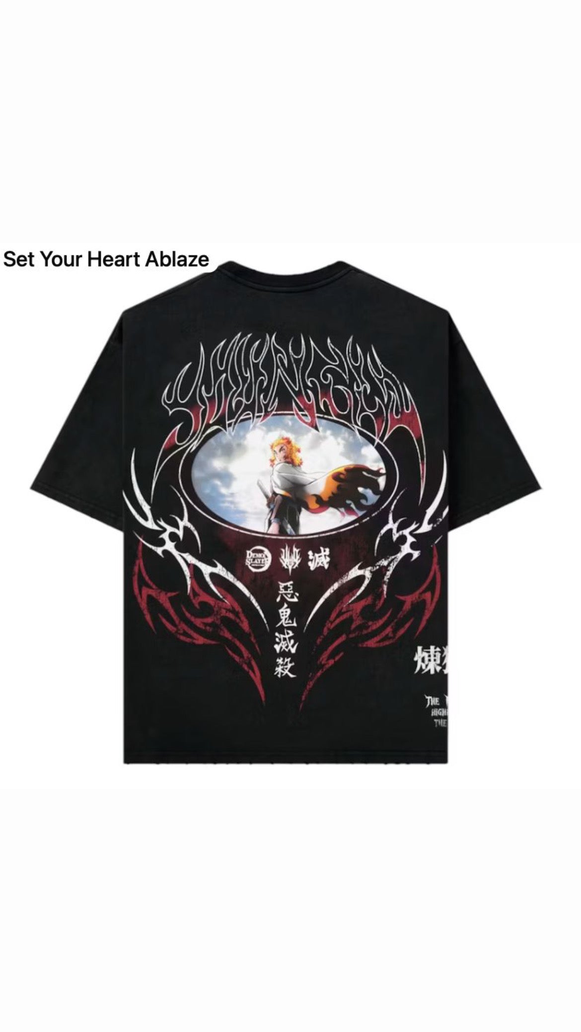 YoungLA x Demon Slayer Set Your Heart Ablaze
