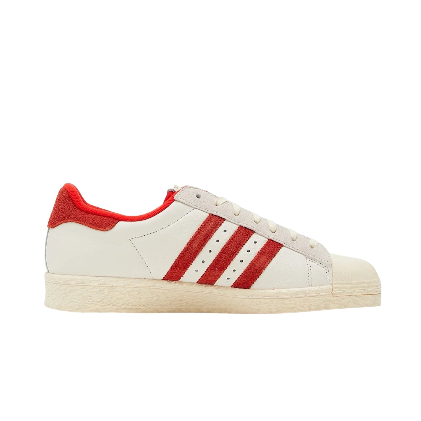 adidas Superstar 82 White Vivid Red