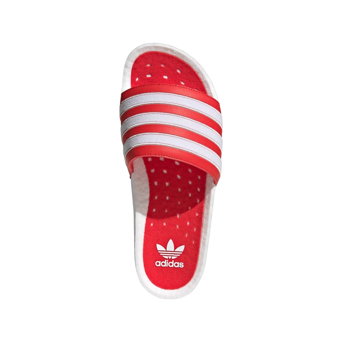 adidas Adilette Boost Red/White