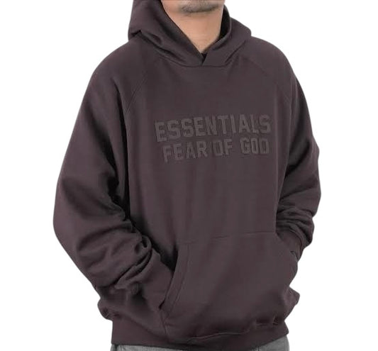 Fear Of God Essentials Hoodie Plum