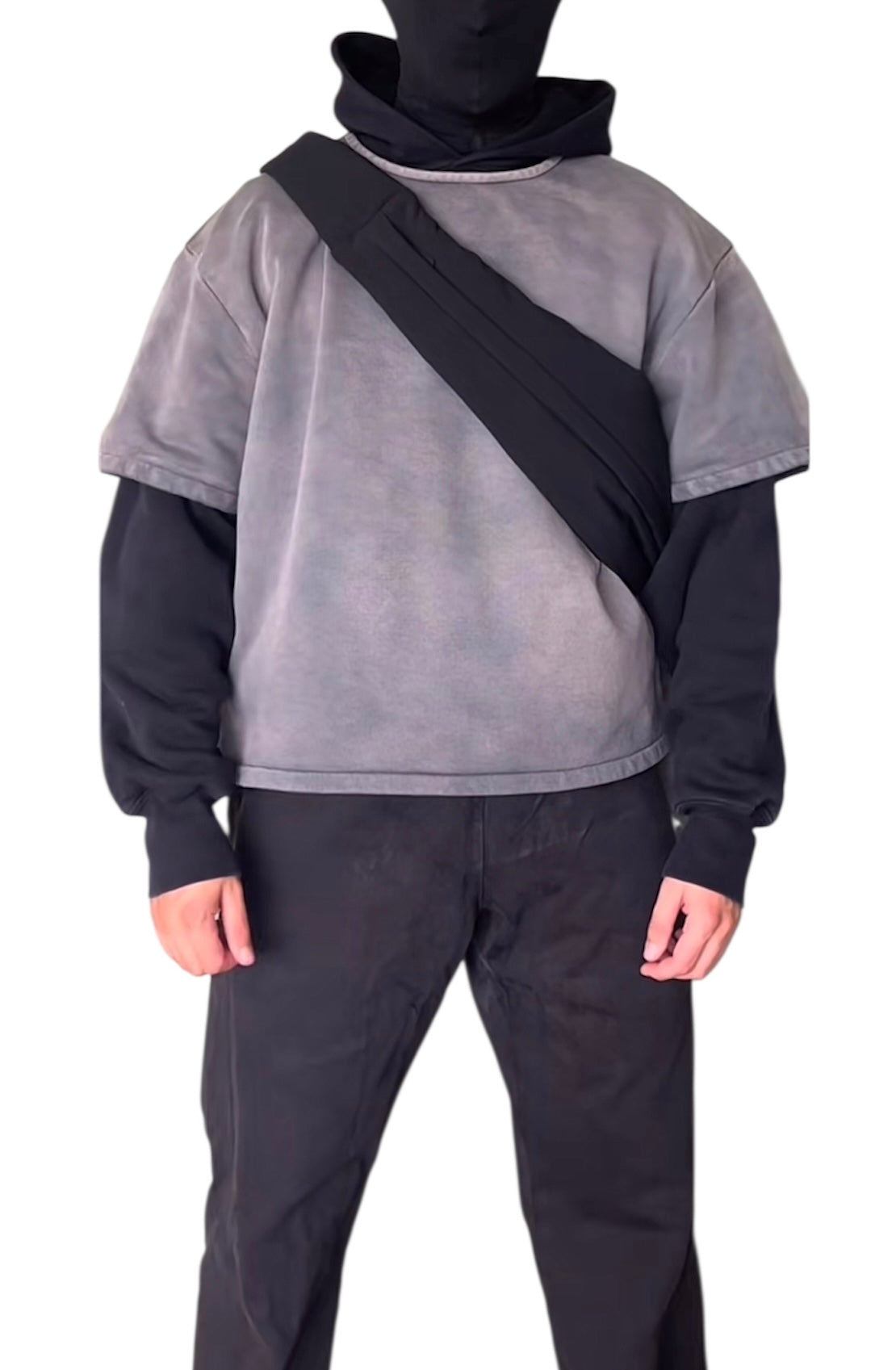 Yeezy x Gap Fleece Yoke Tee – Grey UNRELEASED