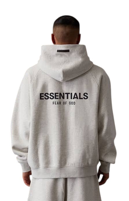 Fear of God Essentials Light Oatmeal Hoodie