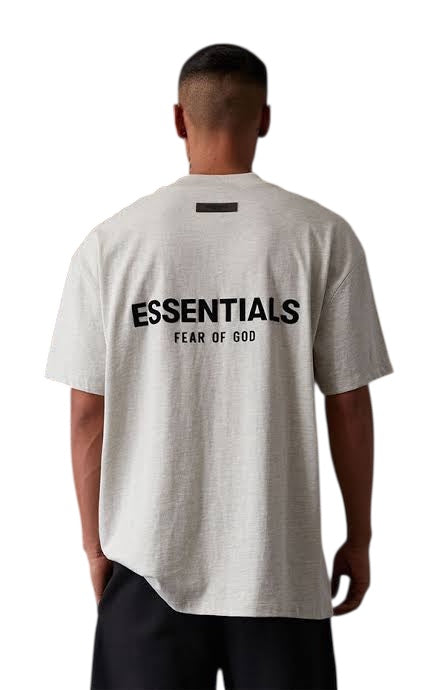 Fear of God Essentials Light Oatmeal T-Shirt