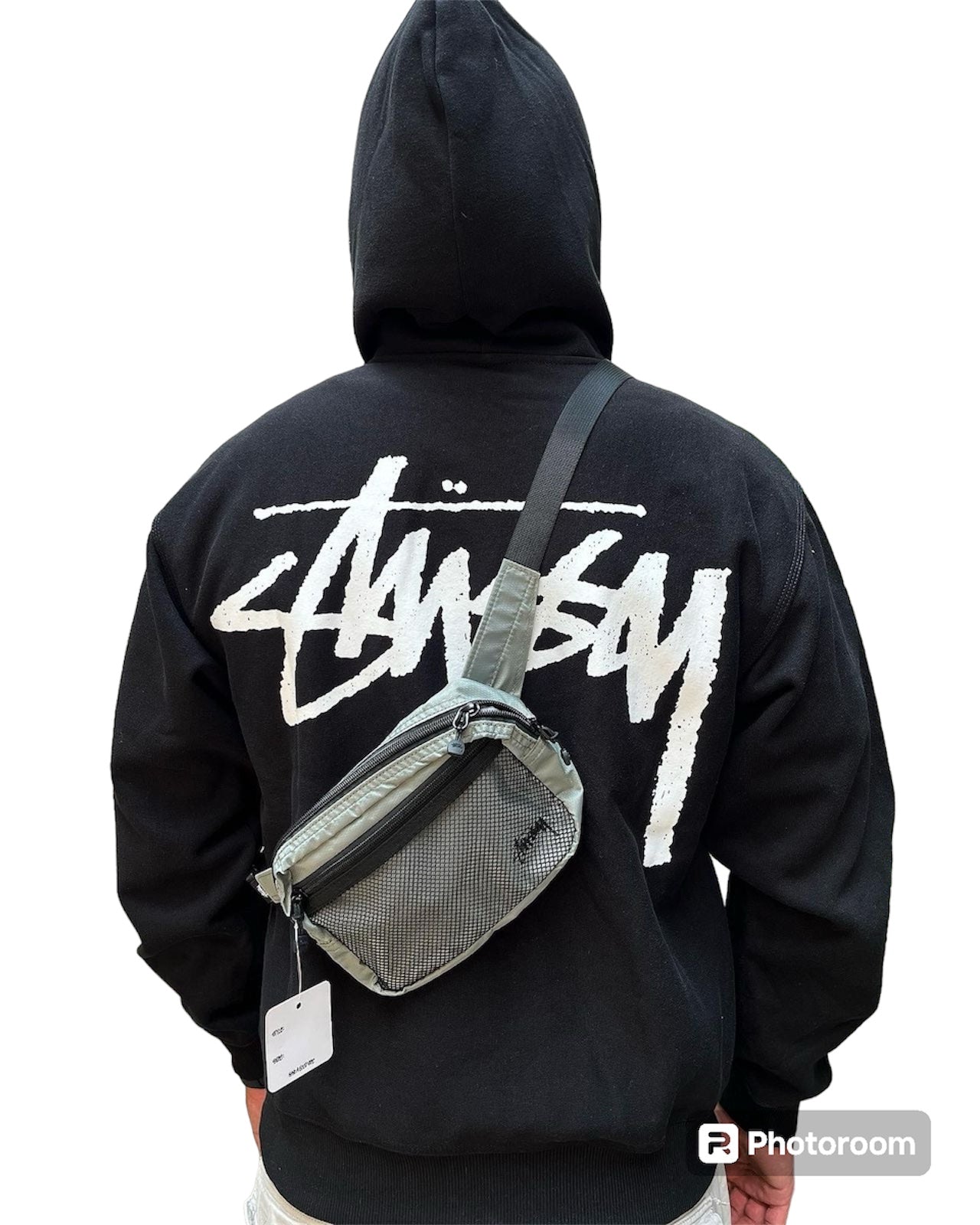 Stussy Lightweight Waist Bag Grey