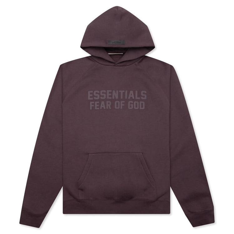Fear Of God Essentials Hoodie Plum