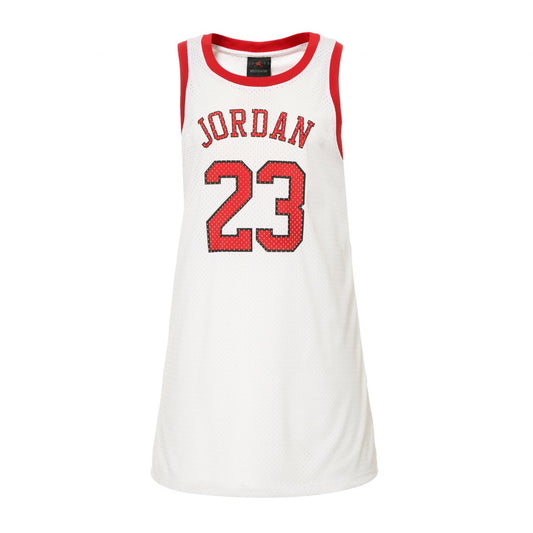 Jordan Heritage Core Dress White/Red