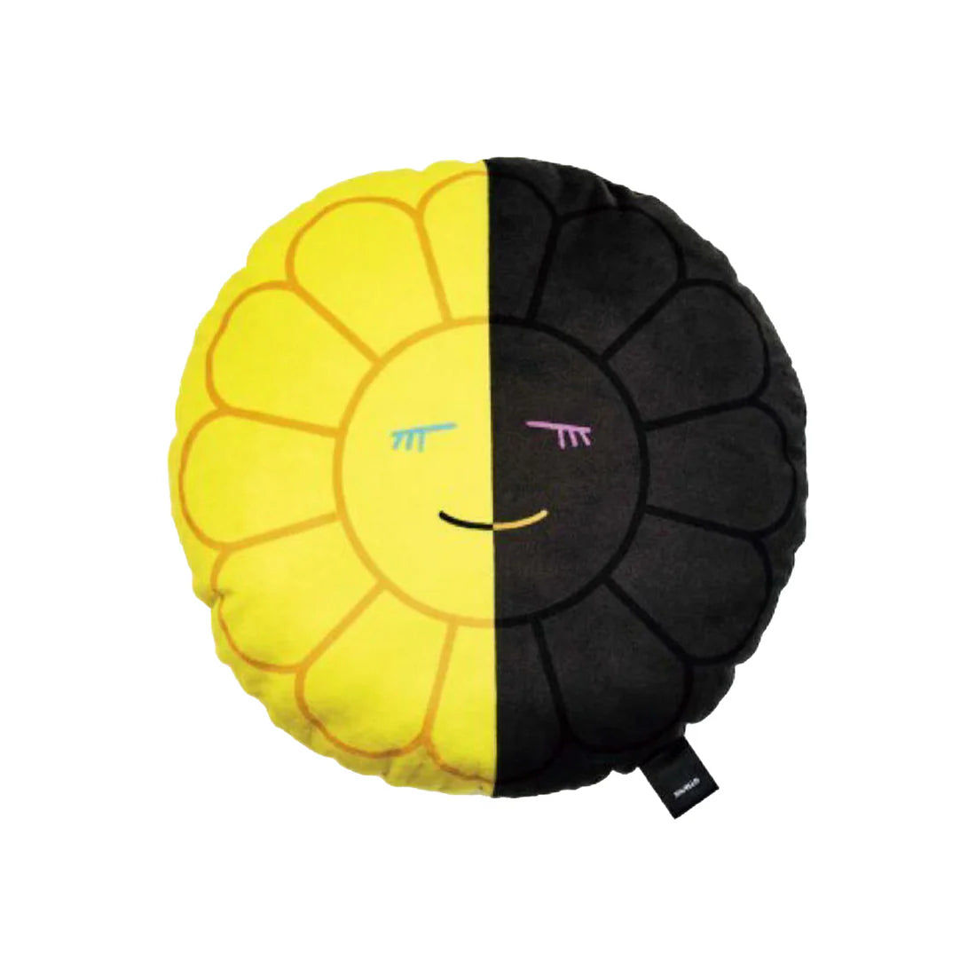 Murakami x Smart Magazine Flower Plush Black/Yellow Doble vista (incluye revista)