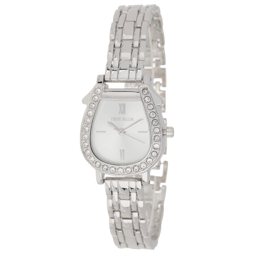 True Religion Crystal Bracelet Watch – Silver 26.2mm