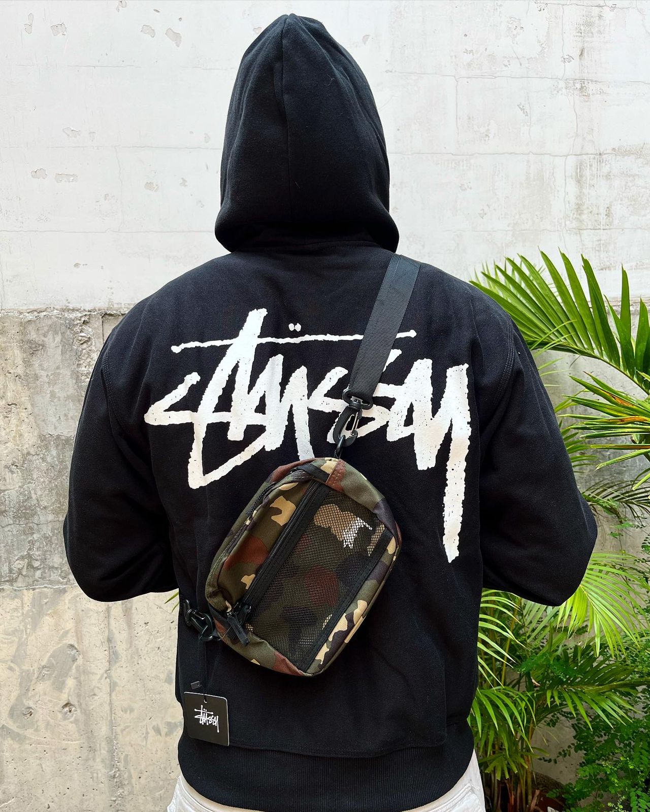 Stussy Lightweight Waist Bag Camo