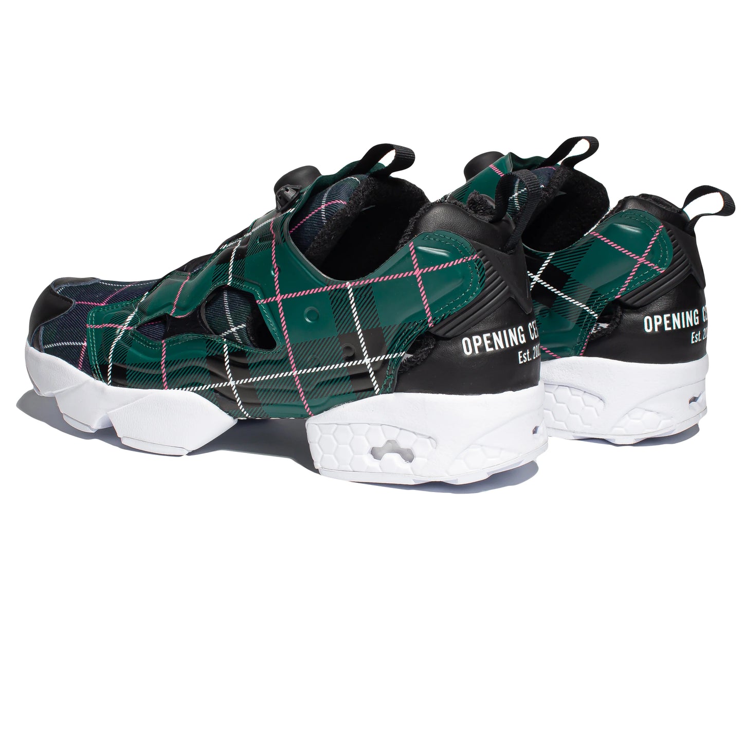 Reebok Instapump Fury Opening Ceremony Plaid Green