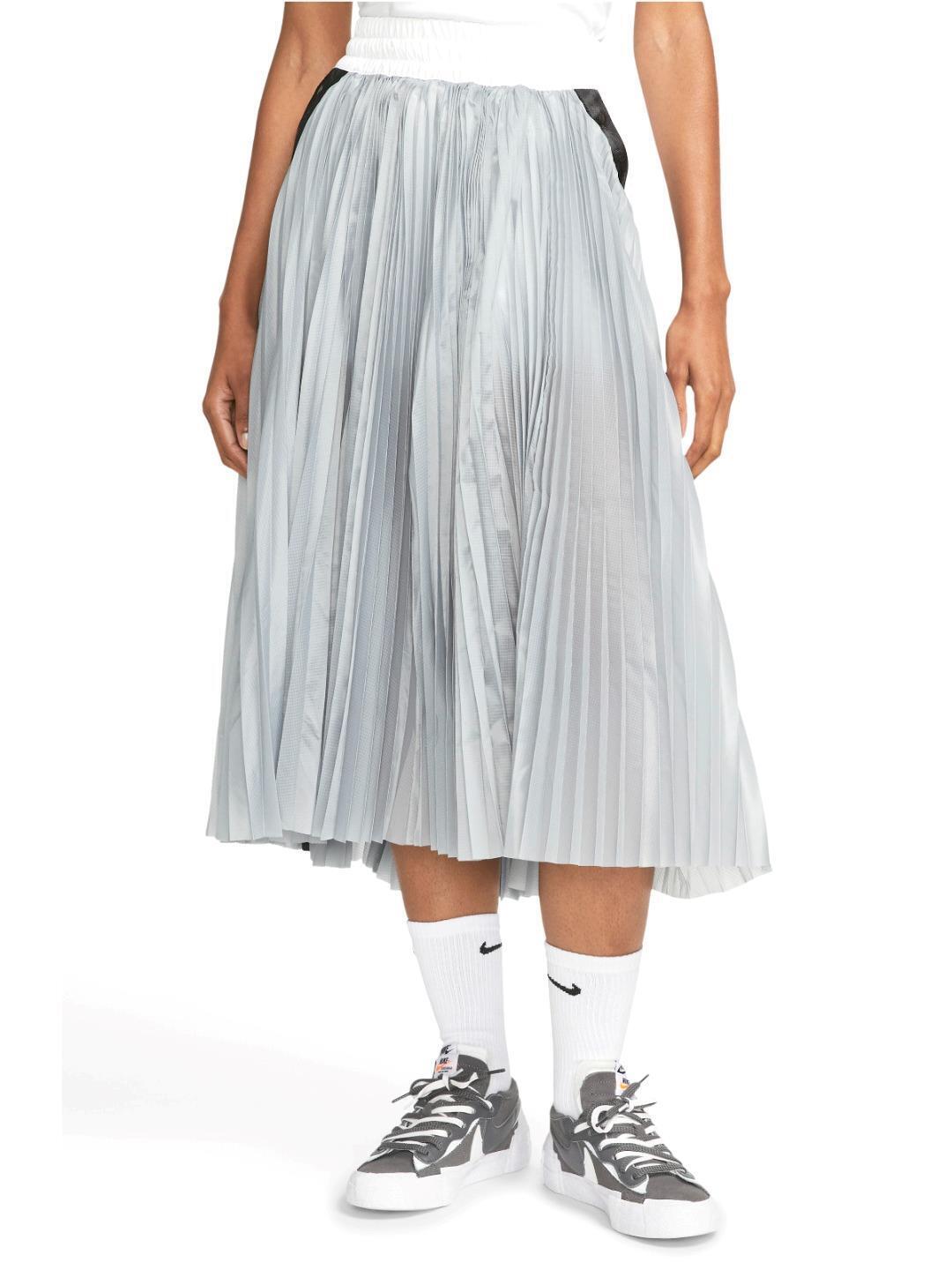 Nike x Sacai Pleated Skirt Grey